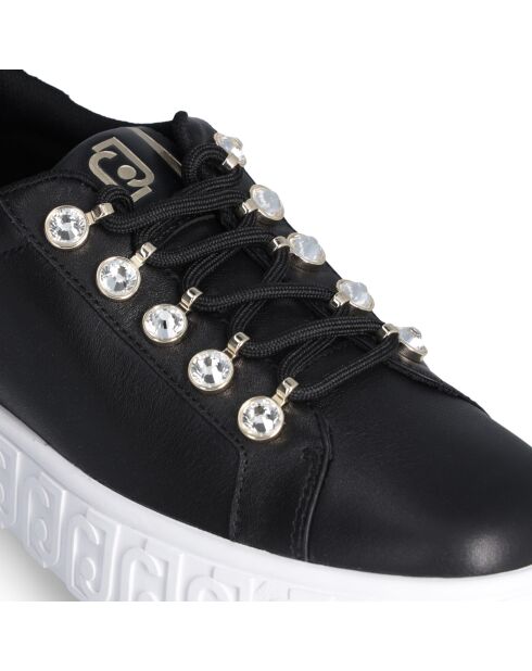 Baskets en Cuir Lovely Noires