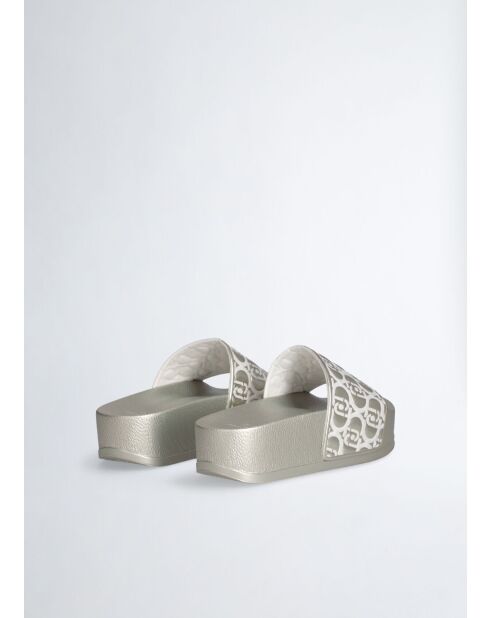 Mules Mykonos dorées