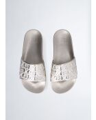 Mules Mykonos dorées