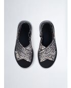 Sandales Dreamy en cuir à plateforme audacieuses Rocher