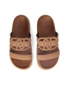 Sandalen Loren aus Nussbaumleder