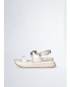 Sandales Maxi wonder en cuir Python