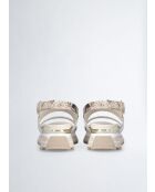 Sandales Maxi wonder en cuir Python