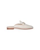Mules Emel en cuir greige