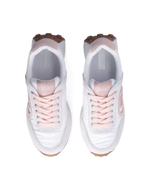 Sneakers Lolo en cuir Blanc Cassé
