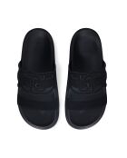 Loren sandalen van zwart suède