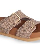 Biscuit Loren suède sandalen