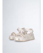 Sandales FRIDA Crème