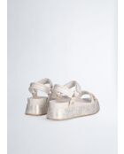 Sandales FRIDA Crème