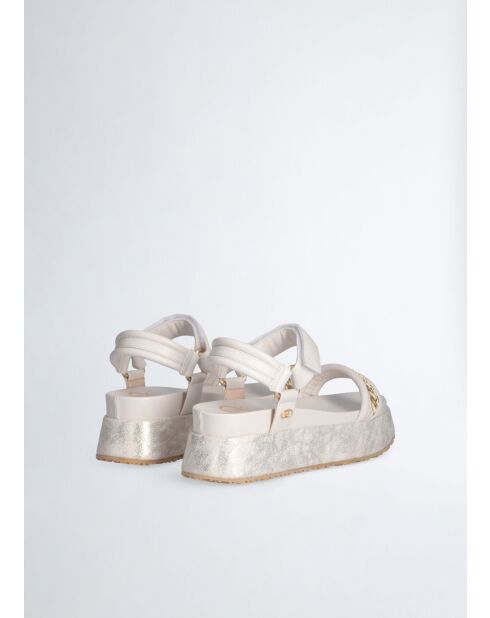 Sandales FRIDA Crème