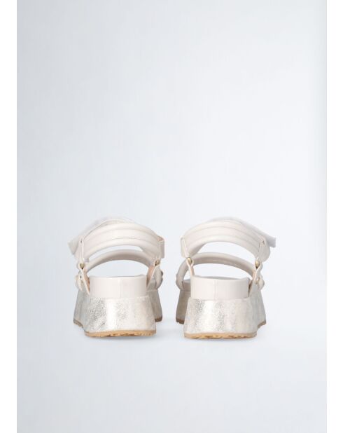 Sandales FRIDA Crème