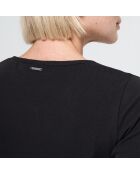 Amui schwarzes Langarmshirt