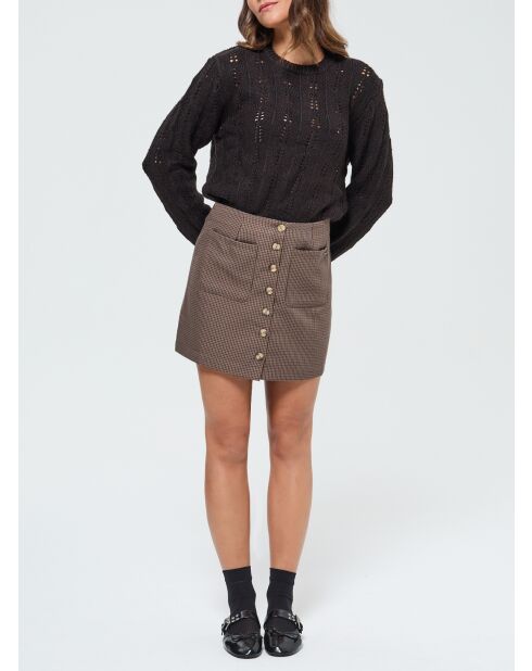 Pull en laine melangée Cotrou ML black