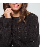 Pull en laine melangée Cotrou ML black