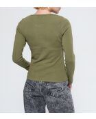 T-shirt manches longues Amui ML kaki