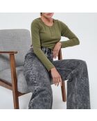 T-shirt manches longues Amui ML kaki