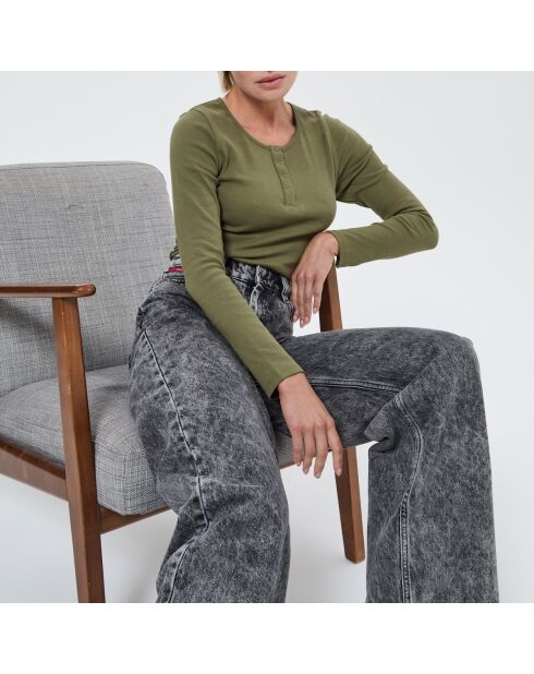 T-shirt manches longues Amui ML kaki