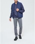 Foloko SM marineblaue ärmellose Jacke