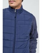 Foloko SM marineblaue ärmellose Jacke