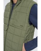 Foloko kaki mouwloze jas