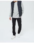 Foloko schwarze ärmellose Jacke