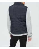 Foloko schwarze ärmellose Jacke