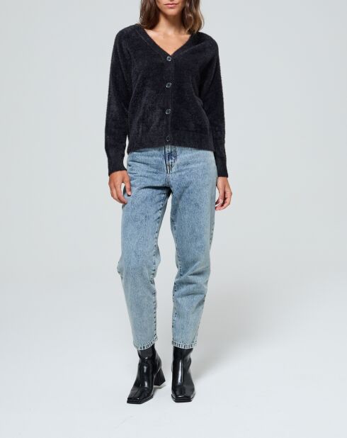 Schwarzes Ocadola-Top