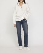 Famous ML Elfenbein-Sweatshirt