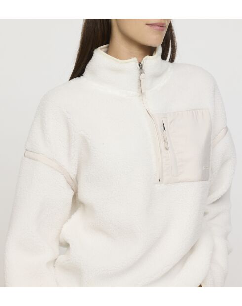 Famous ML Elfenbein-Sweatshirt