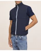 Fonys SM donkerblauw/blauwgrijze mouwloze jas