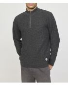 Pull en laine melangée Crily ML anthracite