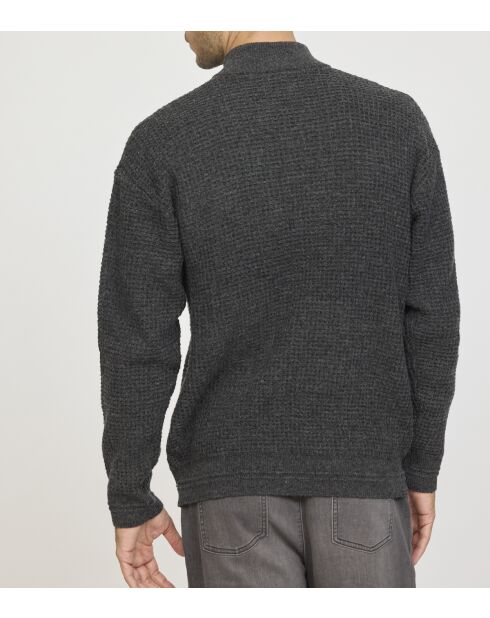 Pull en laine melangée Crily ML anthracite
