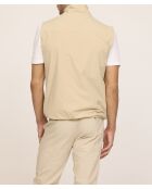 Fonys ärmellose Jacke beige/orange