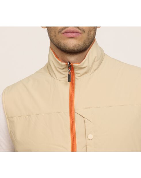 Fonys ärmellose Jacke beige/orange