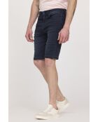 Short Nanot dark blue brushed