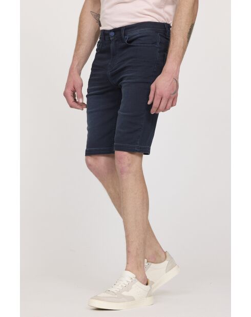 Short Nanot dark blue brushed