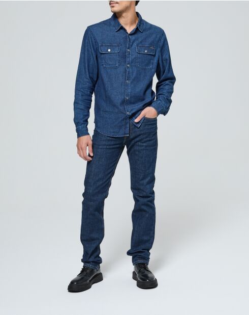 Darel ML blaues Jeanshemd