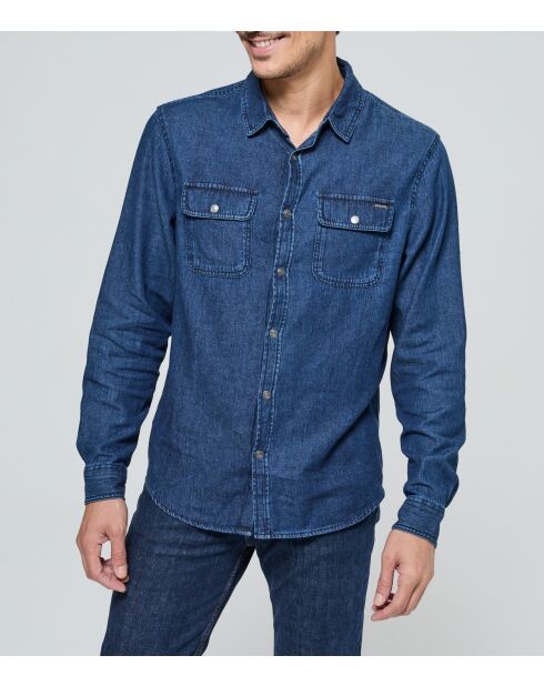 Darel ML blaues Jeanshemd