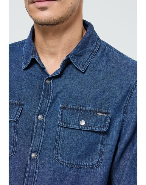 Darel ML blaues Jeanshemd