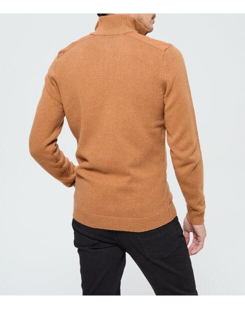 Capara ML trui van kamelenwolmix