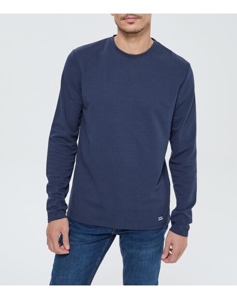 Asiply ML marineblaues Langarmshirt