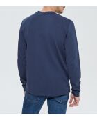 Asiply ML marineblaues Langarmshirt