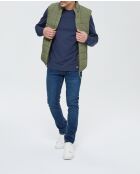 Asiply ML marineblaues Langarmshirt