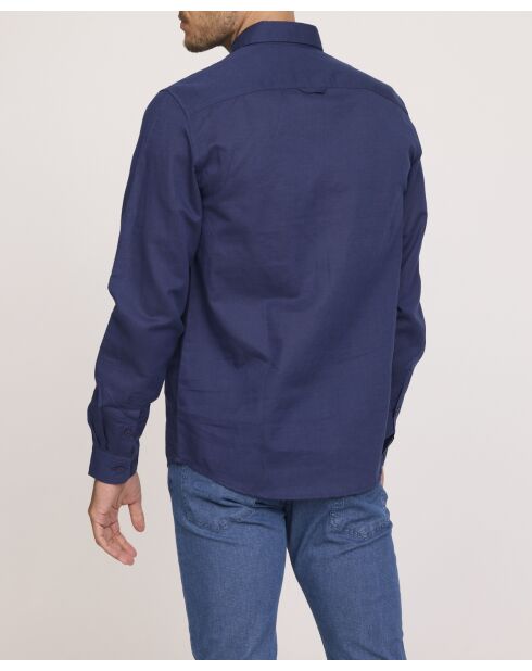 Donkerblauw overhemd Dolino ML