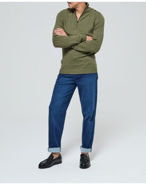 Maglione Capara ML in misto lana cachi