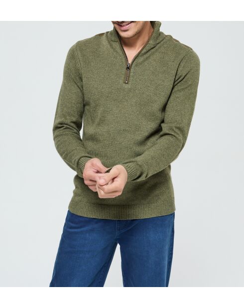 Maglione Capara ML in misto lana cachi