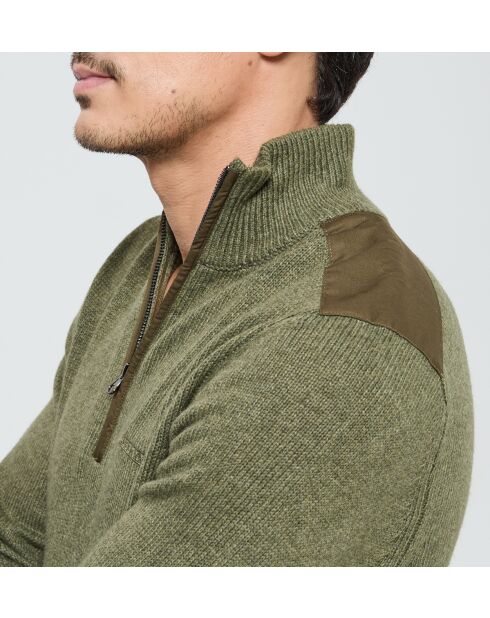Maglione Capara ML in misto lana cachi