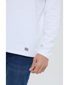 Asiply weißes Langarmshirt