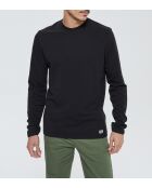 Asiply ML schwarzes Langarmshirt