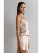 Klassieke Luxe Stripes damespyjama met luchtbandjes